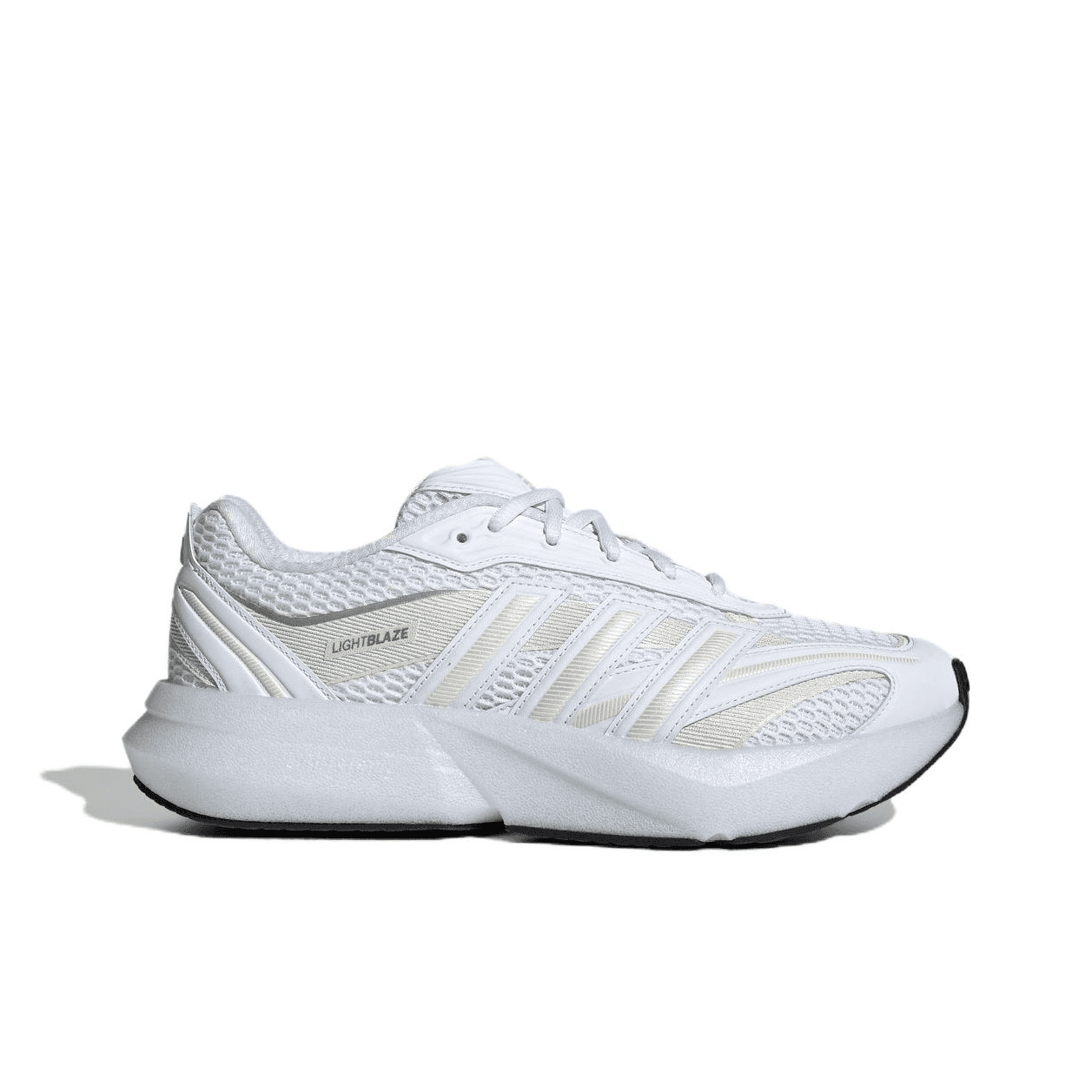 Кроссовки для бега Adidas LIGHTBLAZE Low Топ Повседневные беговые кроссовки Женские Белые - изображение 2