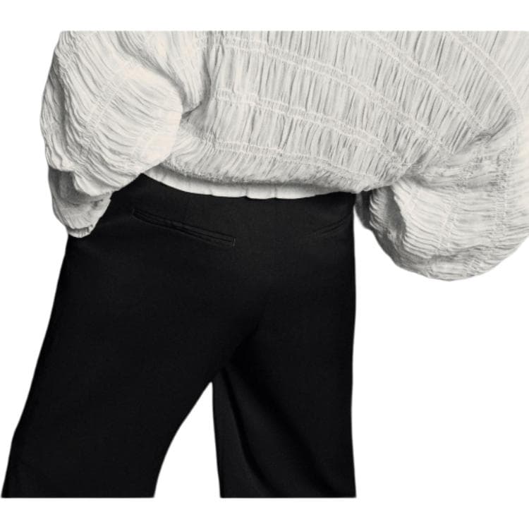 Штаны ZARA ZW Черные Женские Повседневные Штаны - изображение 3