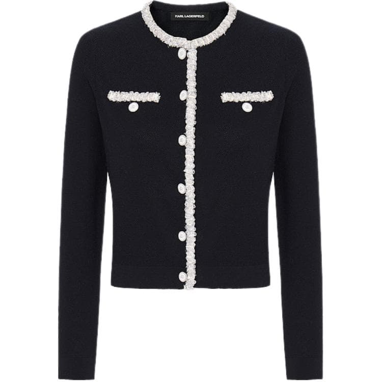 Куртка KARL LAGERFELD Черный Женские Куртки - изображение 2