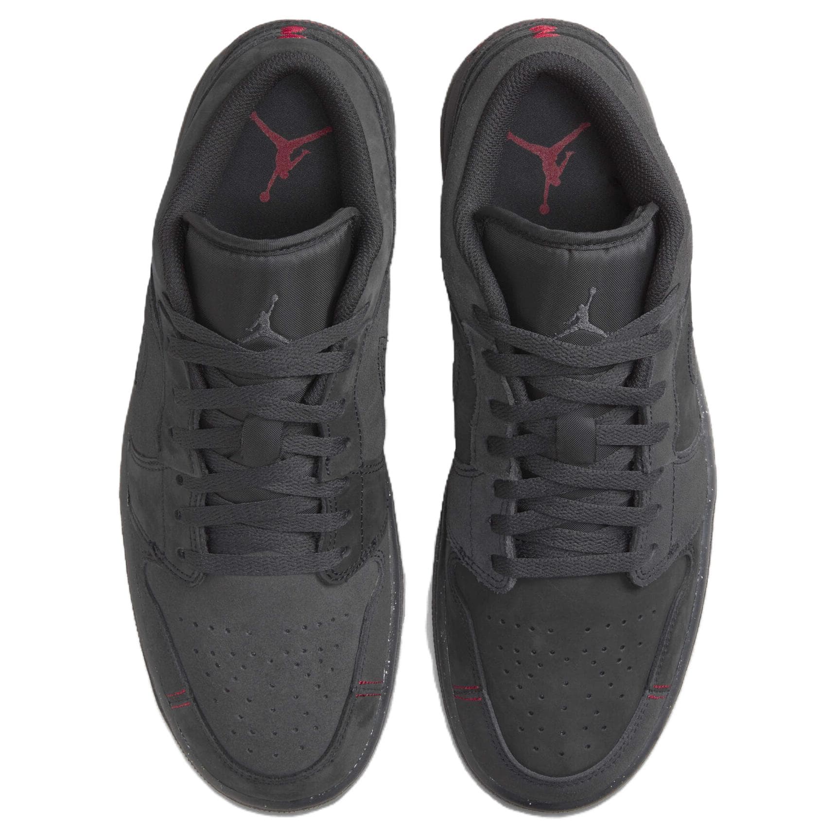Ретро баскетбольные кроссовки Jordan Air Jordan 1 Low Black Grey - изображение 4