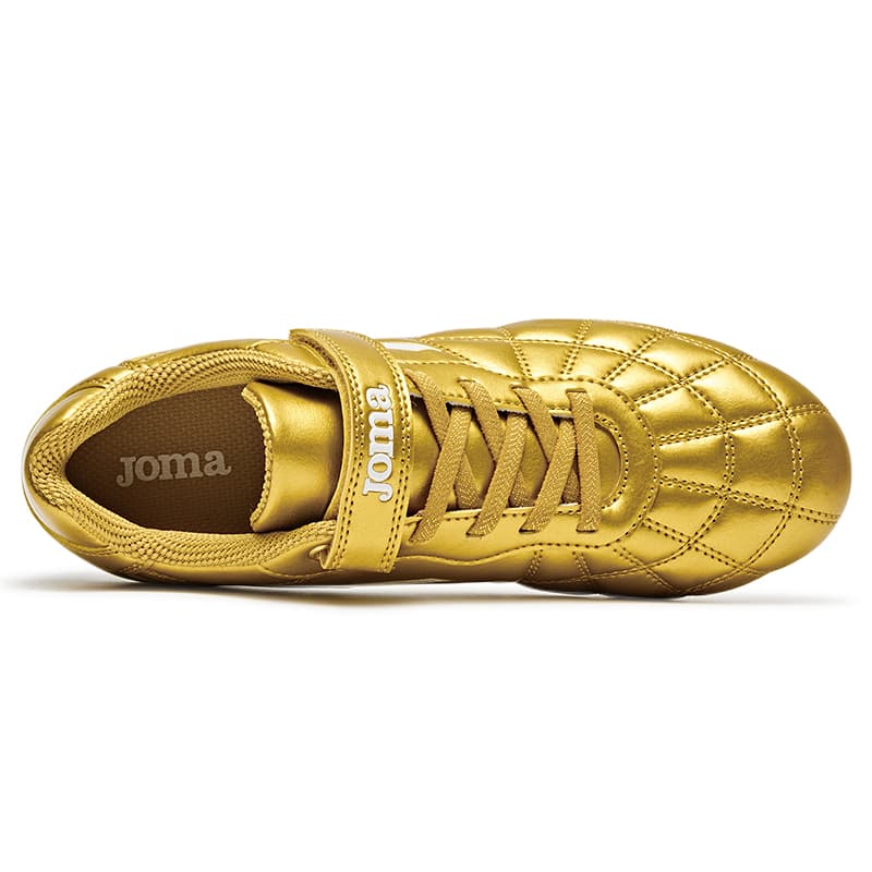 Бутсы Joma Детские футбольные бутсы Low Топ Золото Kids - изображение 4