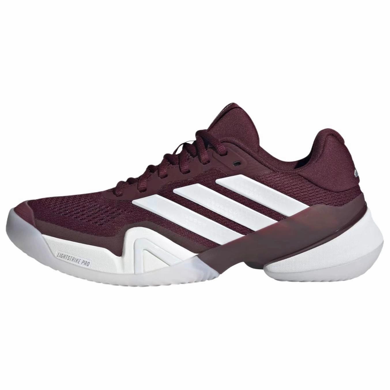 Кроссовки для тенниса Adidas BARRICADE 14 Теннисные кроссовки Низкий верх Коричневый Красный Облачно-белый Женские - изображение 1