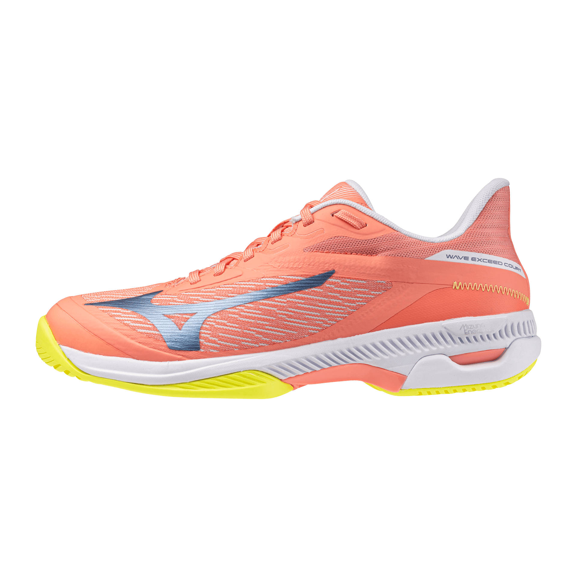 Кроссовки для тенниса Mizuno WAVE EXCEED COURT Теннисные кроссовки Низкий топ Оранжевый 61GA261955 Женские - изображение 1