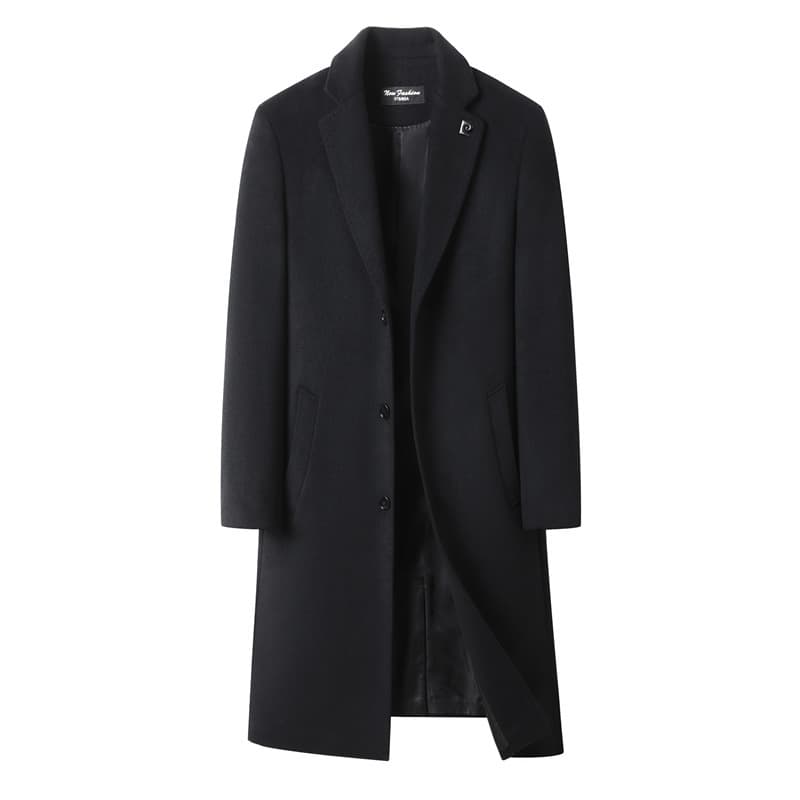 Пальто PIERRE CARDIN Черный мужской Пальто - изображение 1