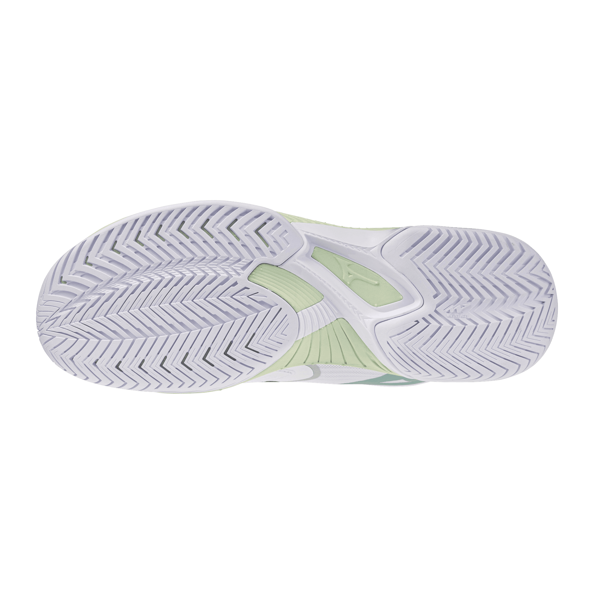 Кроссовки для тенниса Mizuno WAVE EXCEED COURT Теннисные кроссовки Низкий топ Белый Светло-зеленый 61GA261803 Унисекс - изображение 5