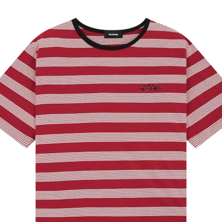 Футболка WE11DONE Red Unisex T-Shirts WE11DONE Красный Унисекс Футболки - изображение 3
