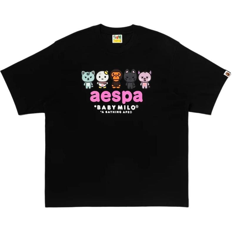 Футболка A BATHING APE aespa Женские T-рубашки - изображение 1