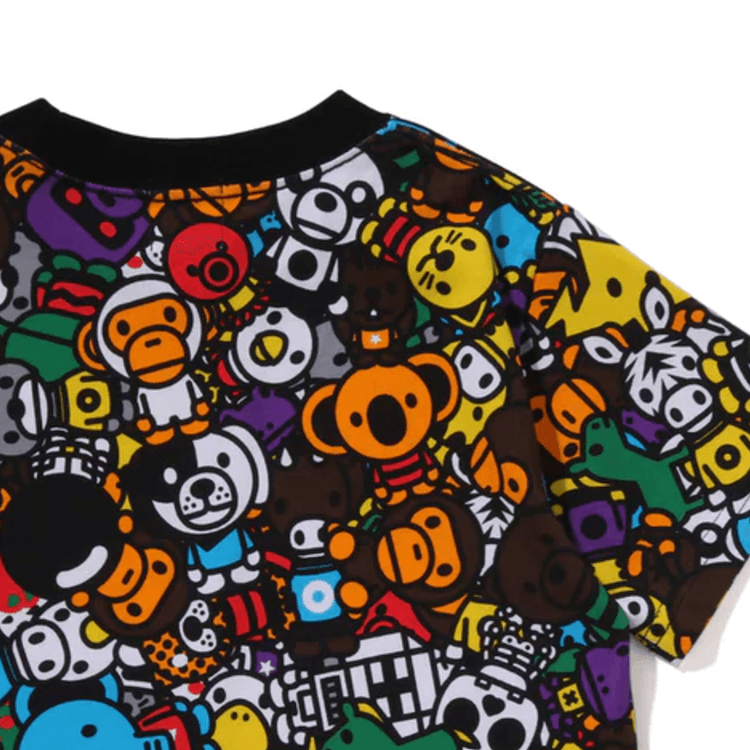 Футболка A BATHING APE Многоцветные Детские Рубашки T - изображение 3