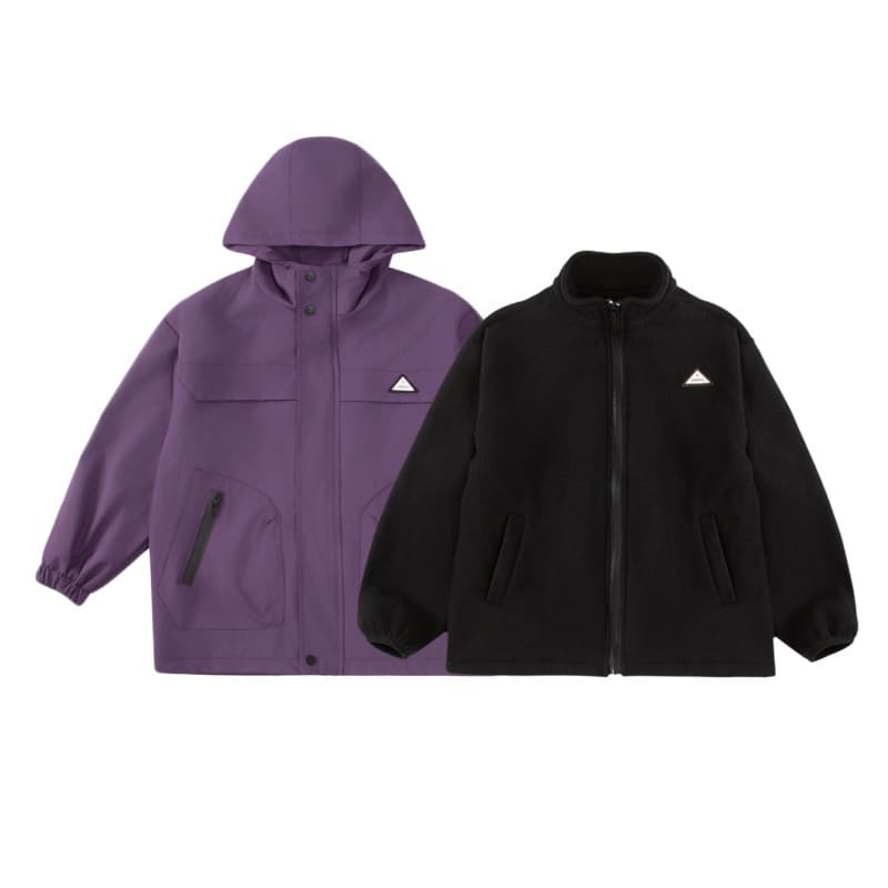 ATONGMU Фиолетовый Kids Повседневные спортивные костюмы Наборы - изображение 1