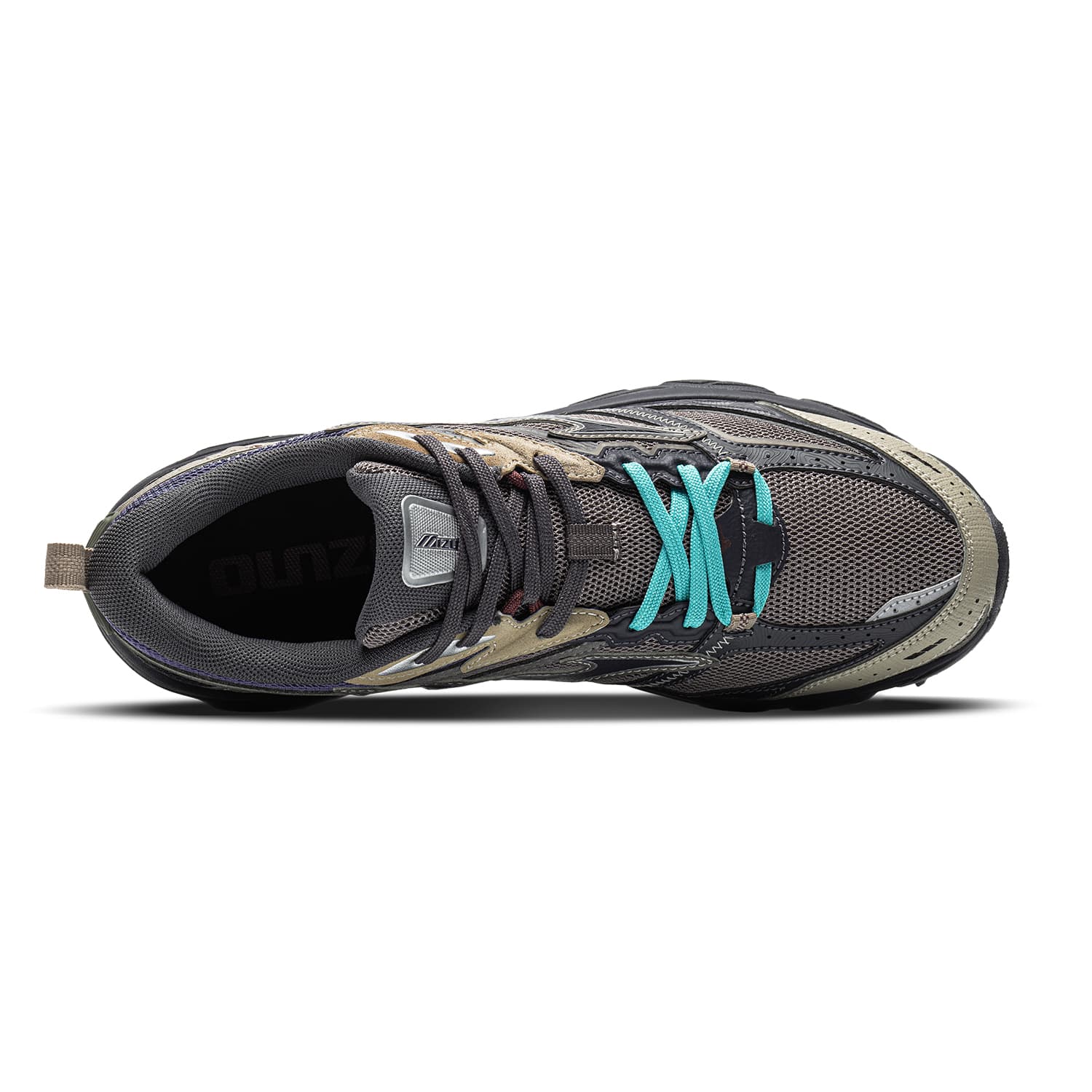 Кроссовки для бега Mizuno NEX Беговые кроссовки Низкий Топ Железный Tower Серый Алюминий Эбеново-серый Унисекс - изображение 3