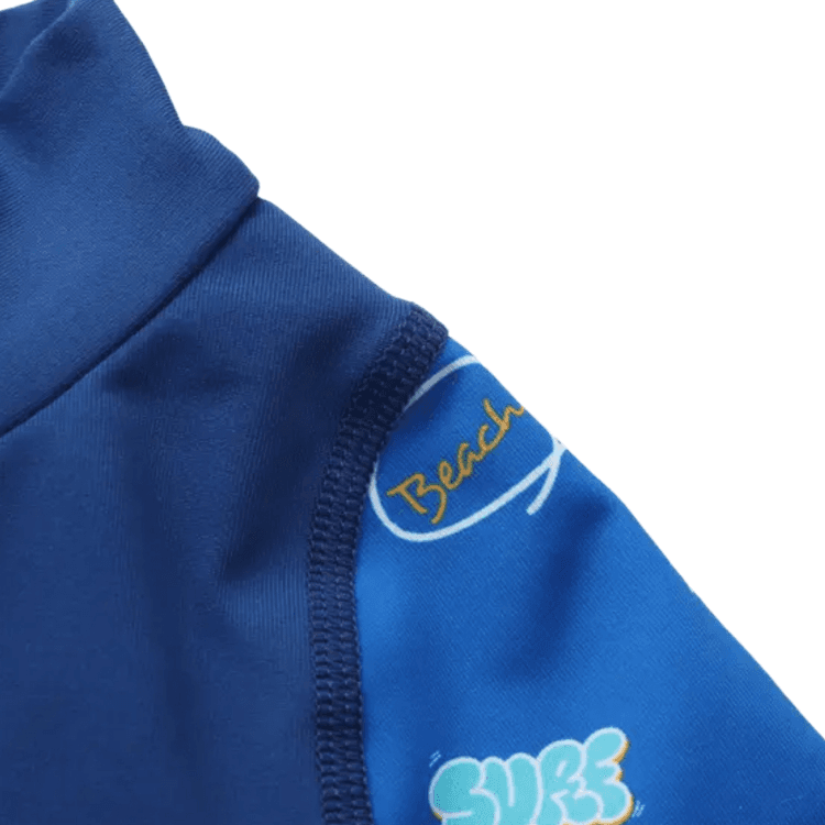 Футболка DECATHLON Оксфорд Синий Синий Ледяной Синий Детские Рубашки T - изображение 3