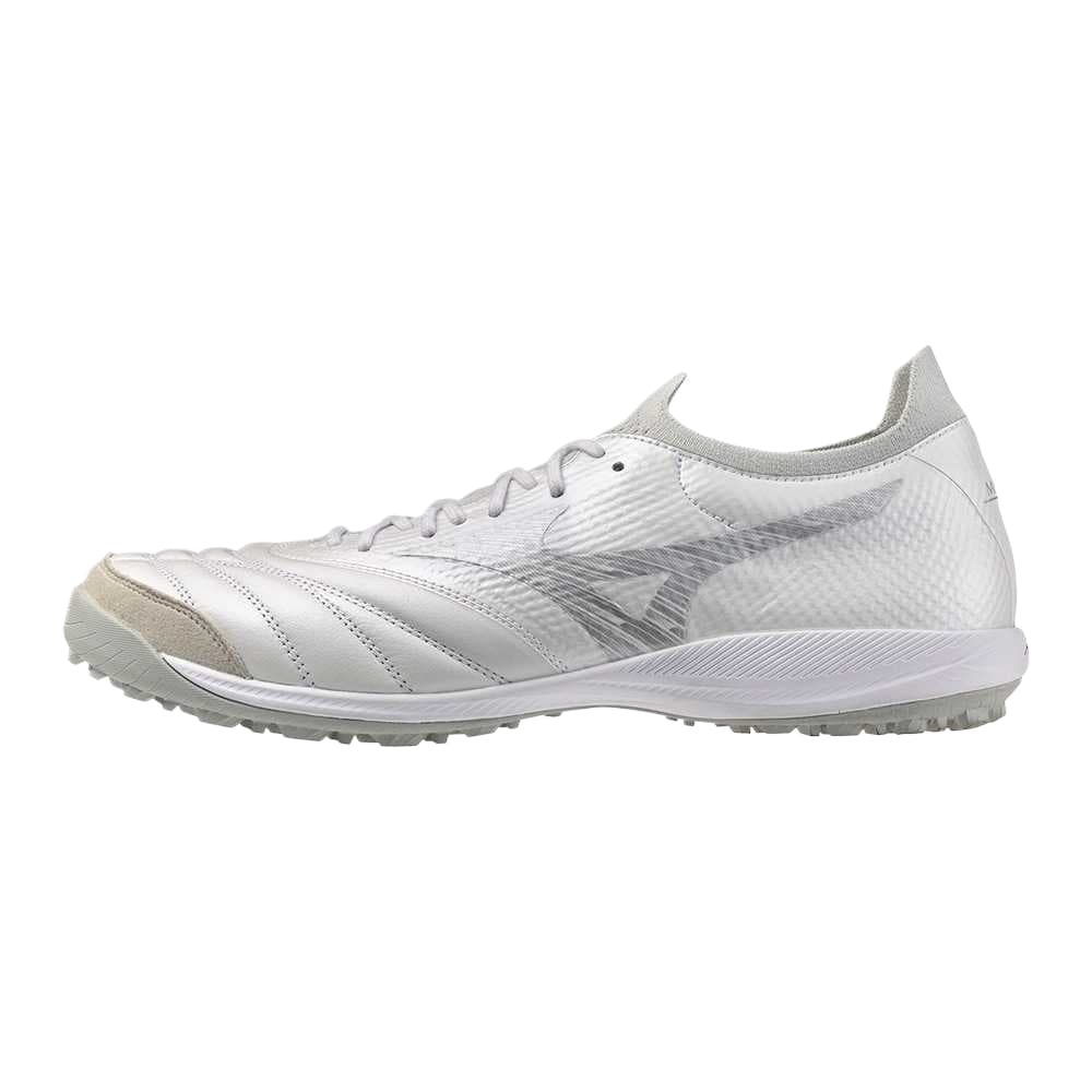 Кроссовки для спортзала Mizuno Morelia Neo Sala B Тренировочные кроссовки Низкий Топ Ultra Белый жемчуг X Галактический серебряный 09 Унисекс - изображение 1