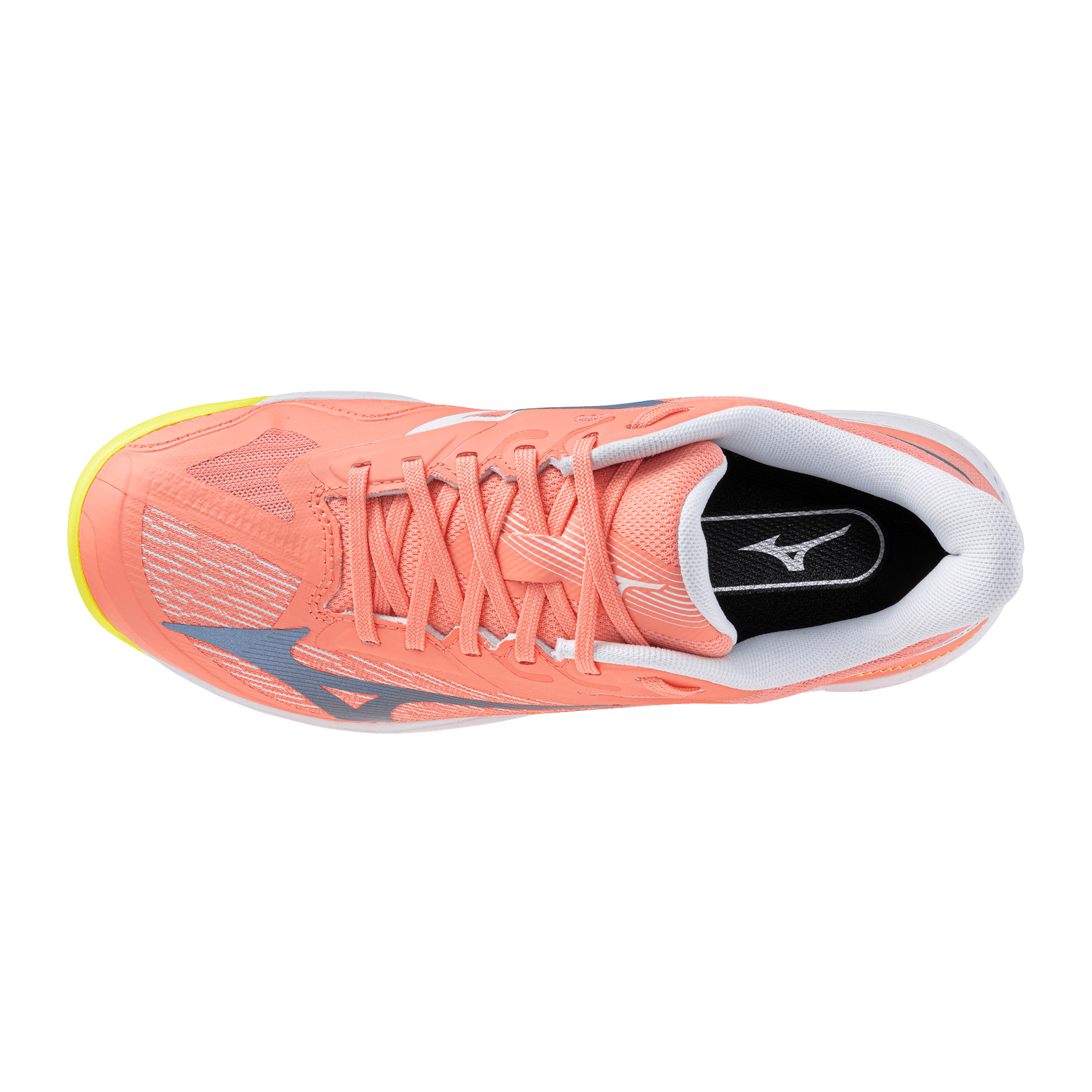Кроссовки для тенниса Mizuno WAVE EXCEED COURT Теннисные кроссовки Низкий топ Оранжевый 61GA261955 Женские - изображение 3