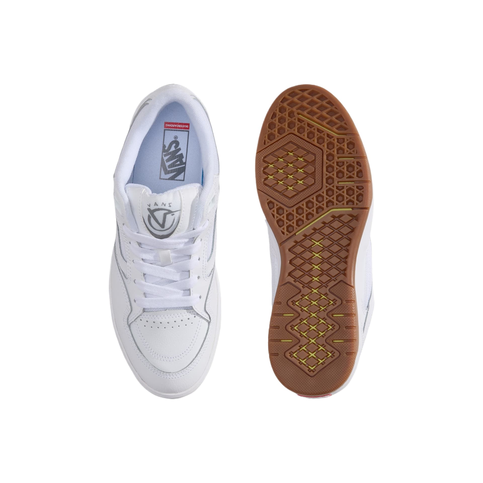 Кроссовки Vans Rowan Z3 Скейтборд Кеды Низкий Топ Белый Chewing Gums Унисекс - изображение 5
