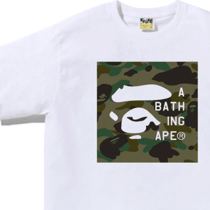 Футболка A BATHING APE Мужские T-рубашки - изображение 3