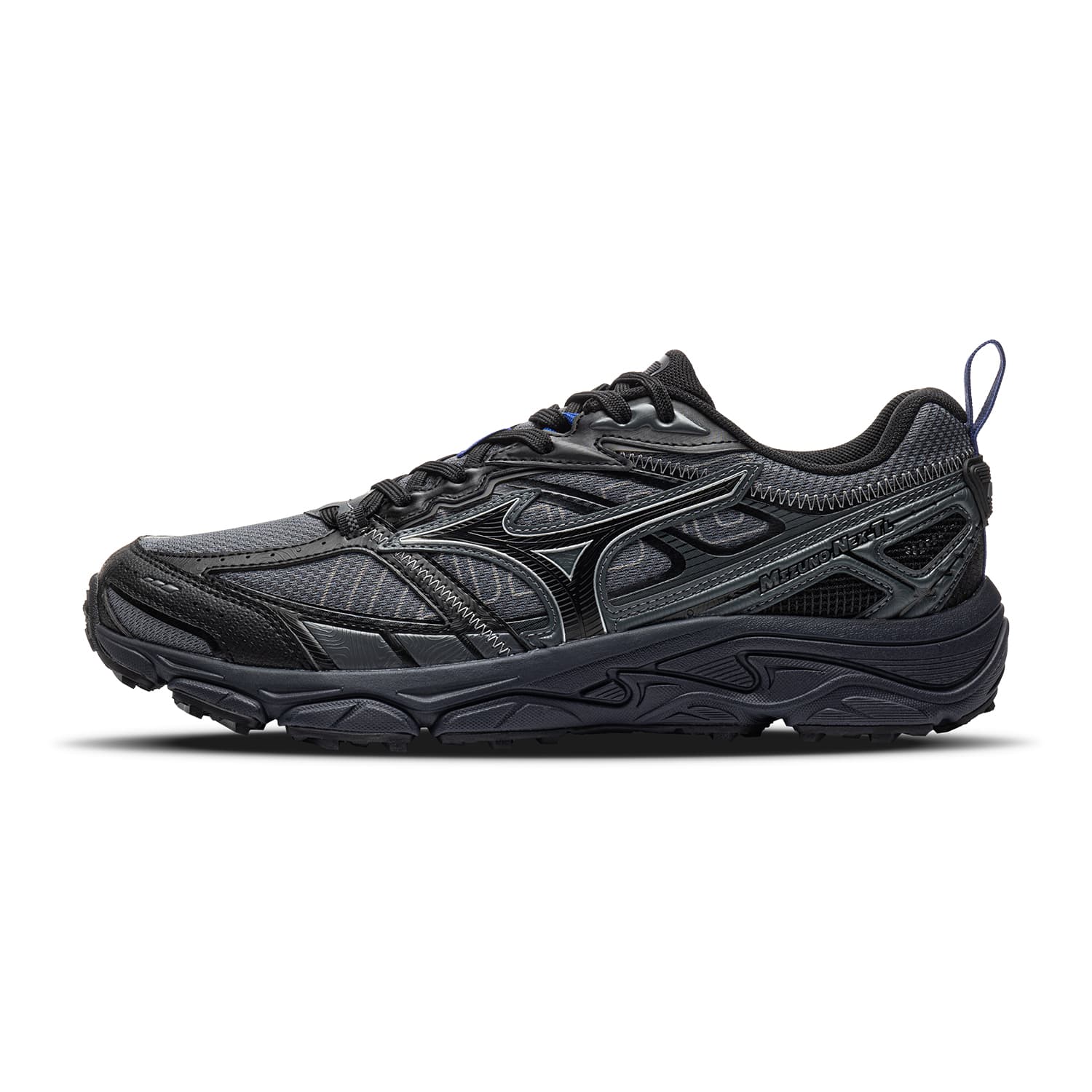Кроссовки для бега Mizuno NEX Беговые кроссовки Низкий Топ DAZZLE Серый Deep Iron Серый Черный Унисекс - изображение 1