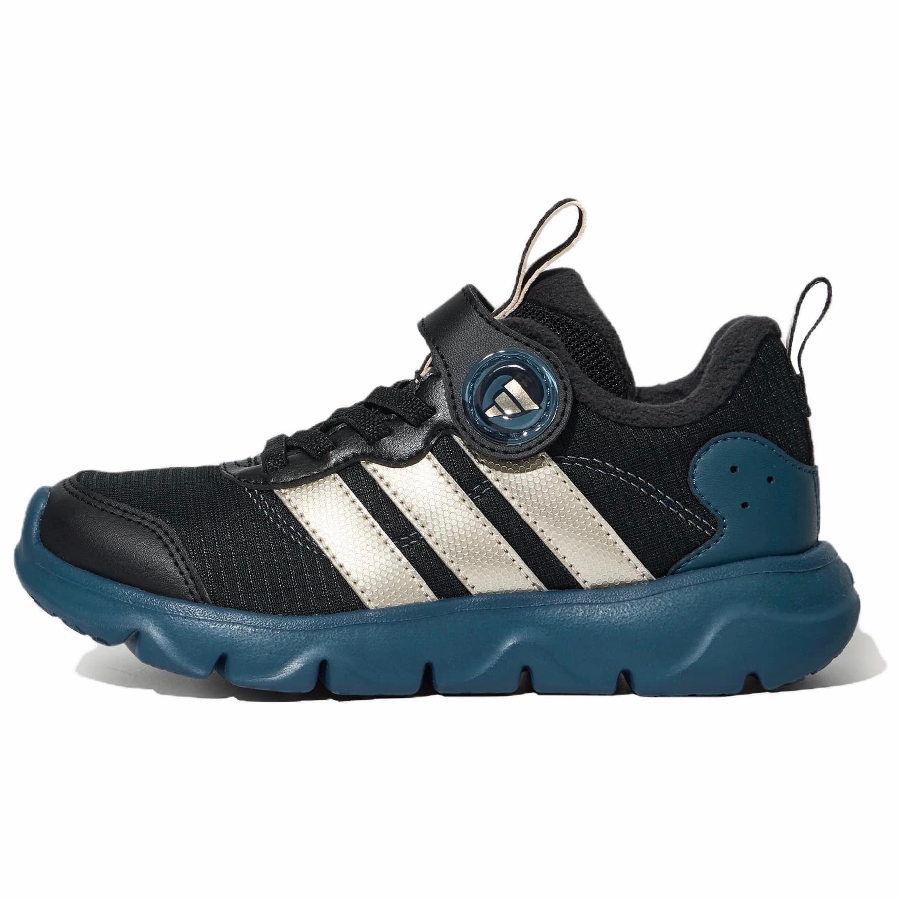 Кроссовки Adidas Playflow 2,0 Детские беговые кроссовки Low Топ Черный коричневый Металл Темно-ночной Арктический синий Kids - изображение 1