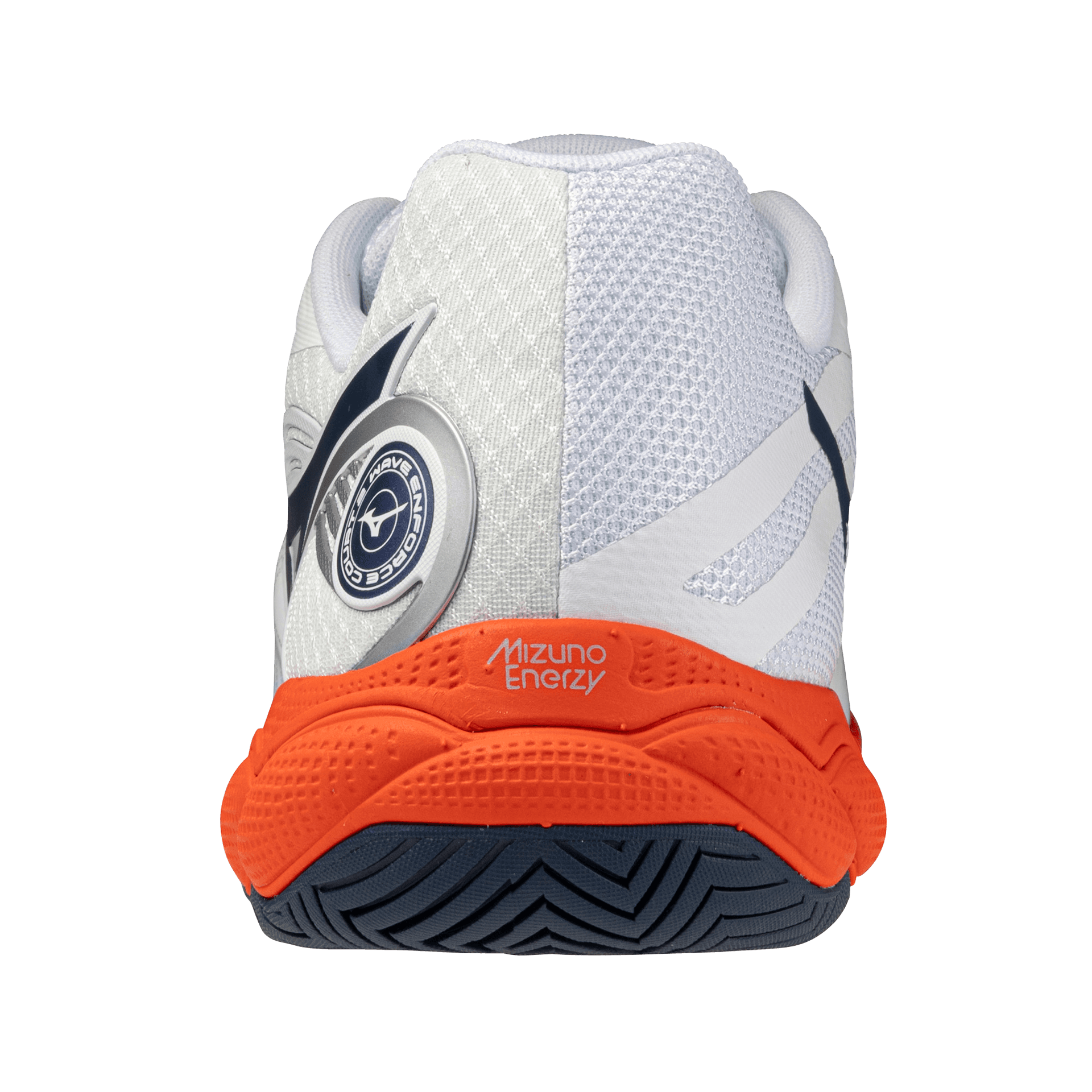 Кроссовки для тенниса Mizuno WAVE ENFORCE COURT Теннисные кроссовки Низкий топ Белый Темно-синий 61GA263202 Мужской - изображение 4