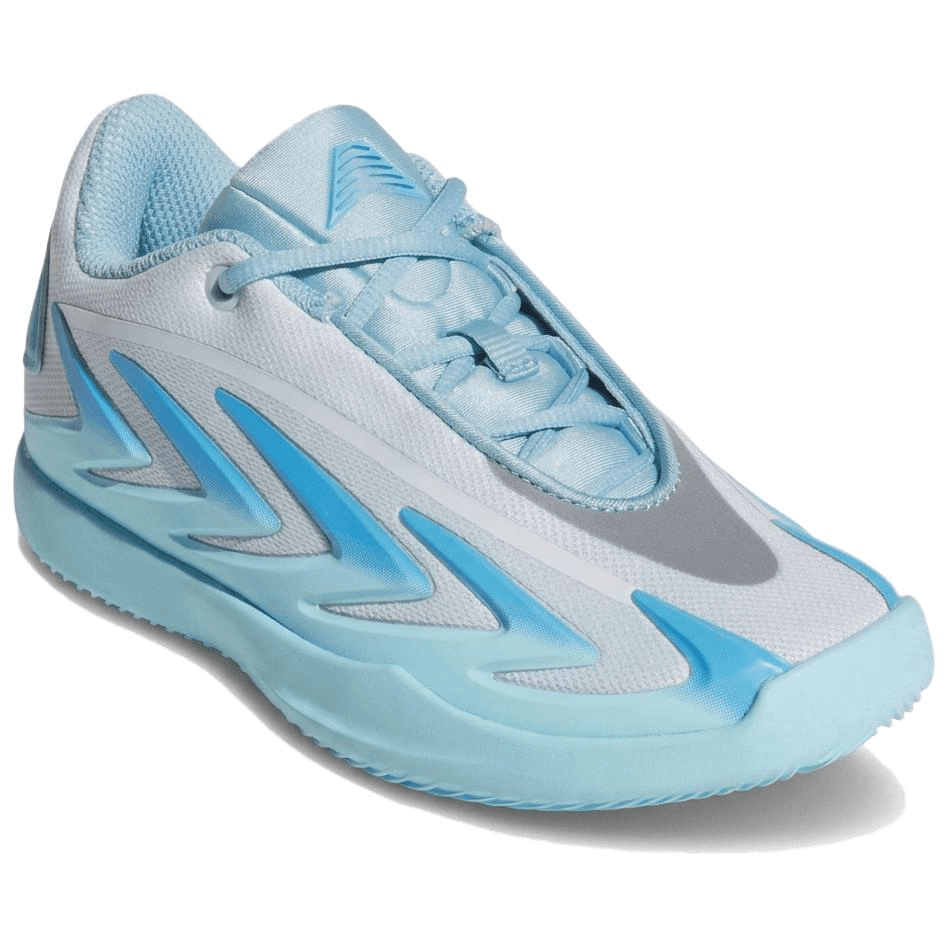 Кроссовки для баскетбола Adidas AE 3 Детские баскетбольные кроссовки Low Топ Белый и синий цвет Kids - изображение 3