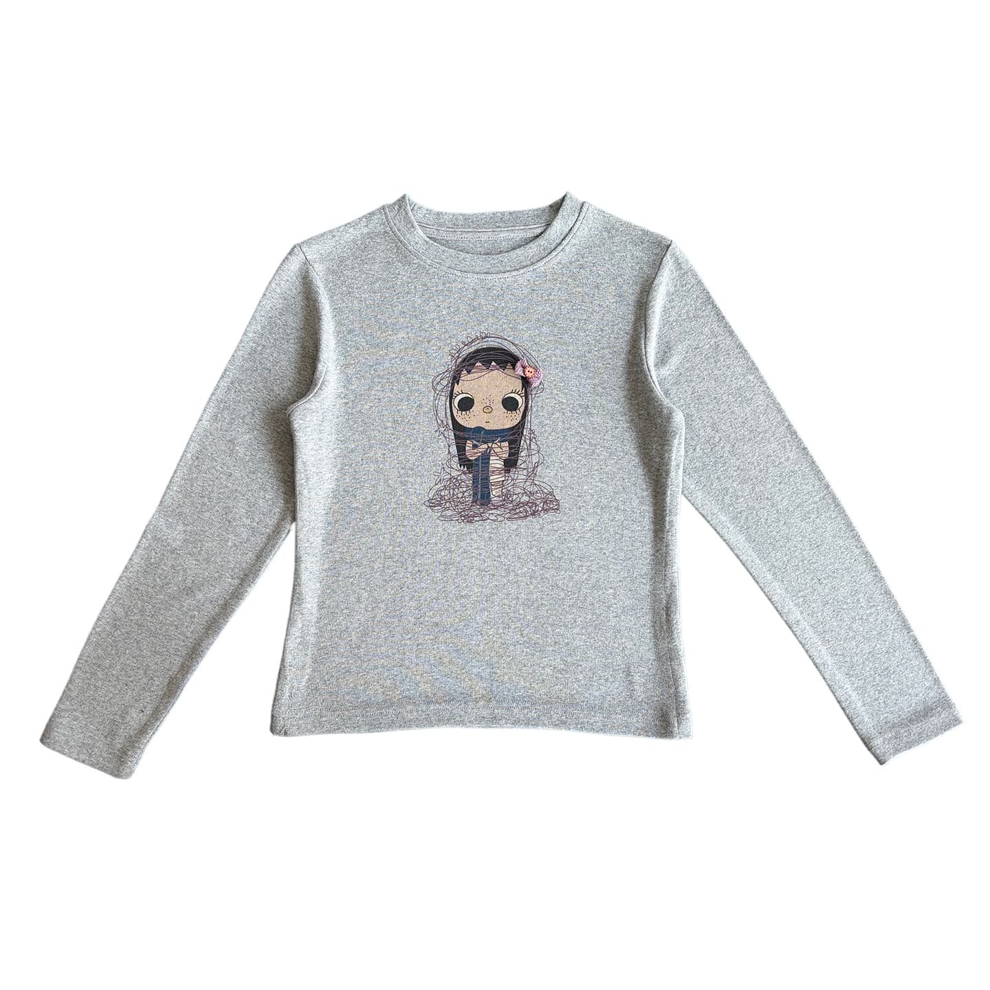 Футболка ATONGMU Серый T Рубашка Kids T Рубашка - изображение 1