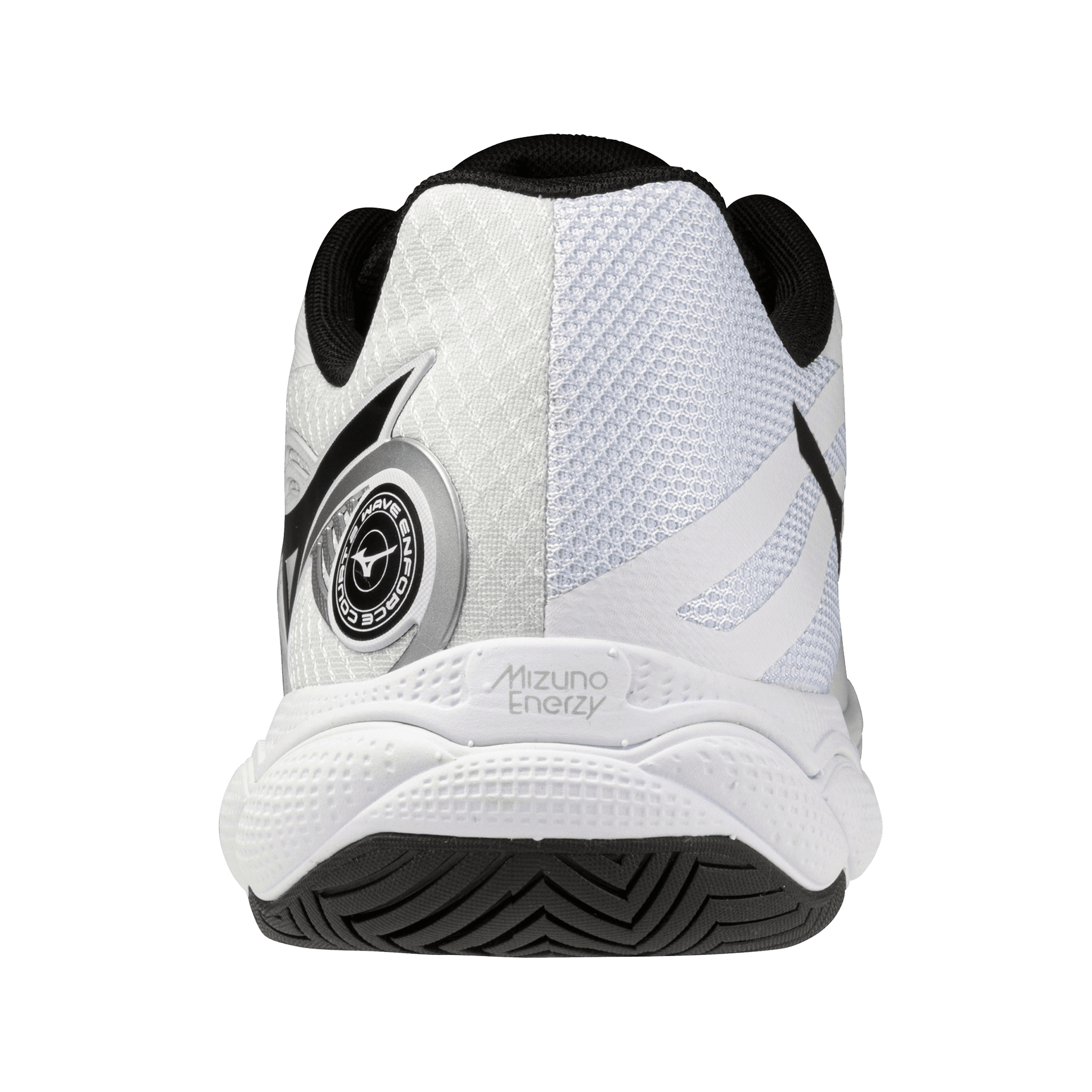 Кроссовки для тенниса Mizuno WAVE ENFORCE COURT Теннисные кроссовки Низкий топ Белый черный 61GA263209 Мужской - изображение 4