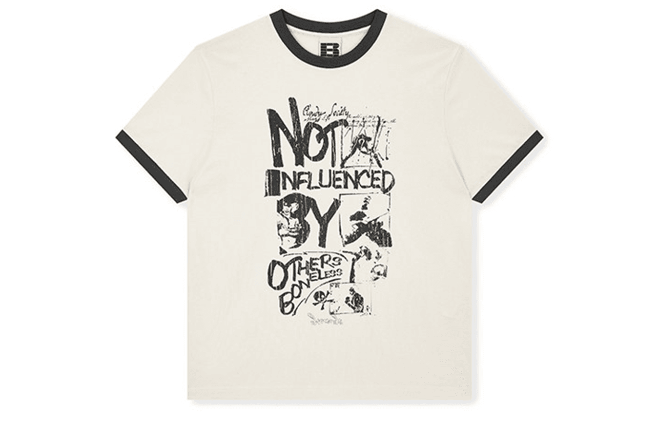 Футболка BONELESS Cut No-Seam Ecru Unisex T-Shirts BONELESS Cut Безшовные Т-рубашки Унисекс - изображение 1
