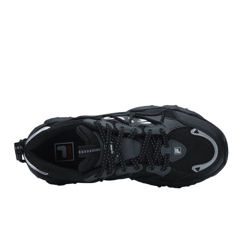 Кроссовки для бега FILA FLUID 6 Текстиль Синтетическая кожа Низкий верх Повседневные Городские Коммутатор Беговые кроссовки Женские Черные - изображение 4