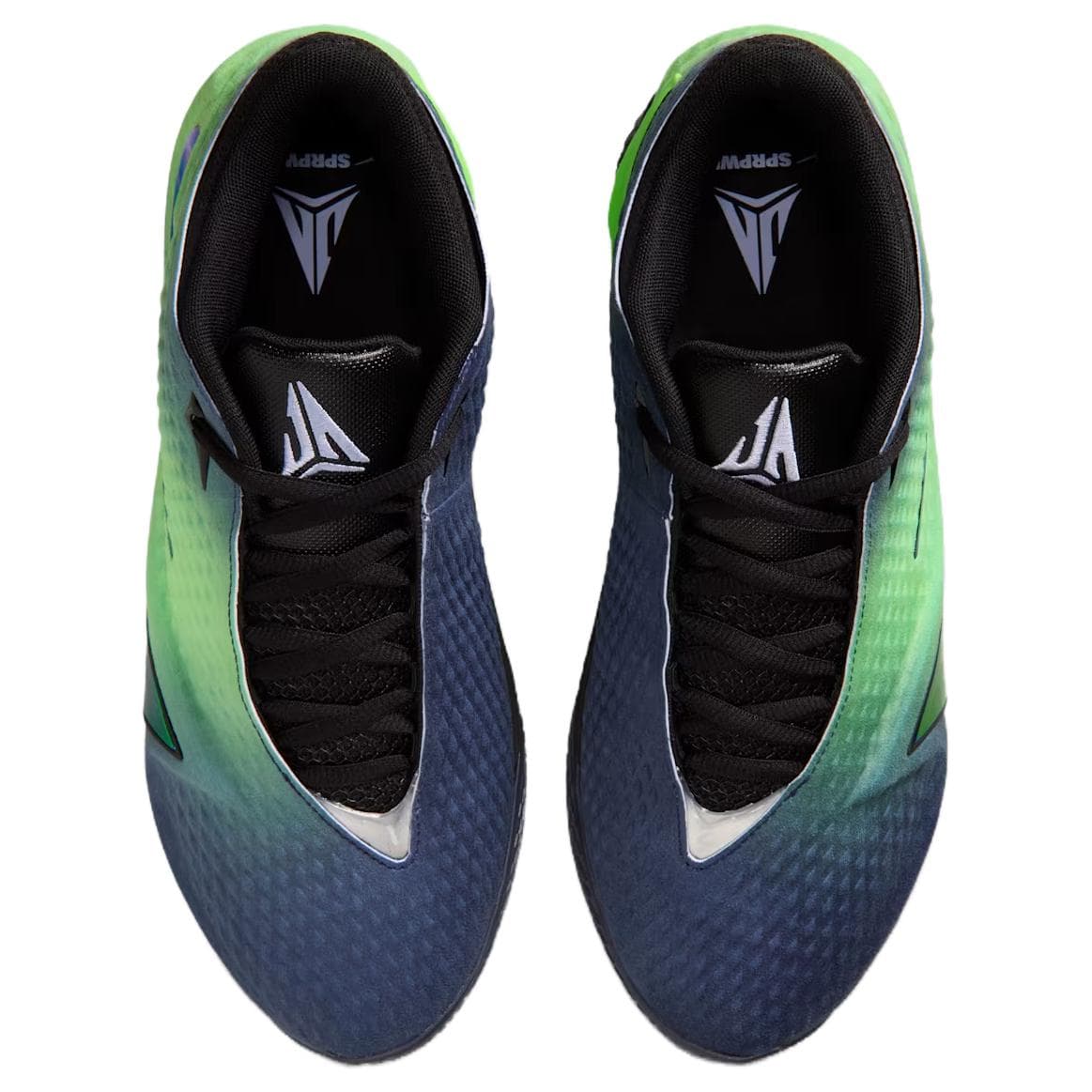 Кроссовки для баскетбола NIKE Ja 4 Устойчивые к истиранию Поддержка Отскок Сцепление Низкие Баскетбольные кроссовки Мужские Зеленые Черные - изображение 4