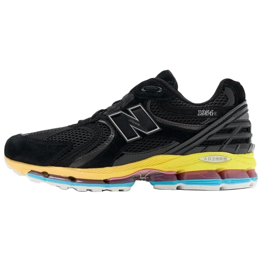 Кроссовки для бега New Balance NB 1954R Беговые кроссовки Низкий Топ Черный Желтый Мужской - изображение 1