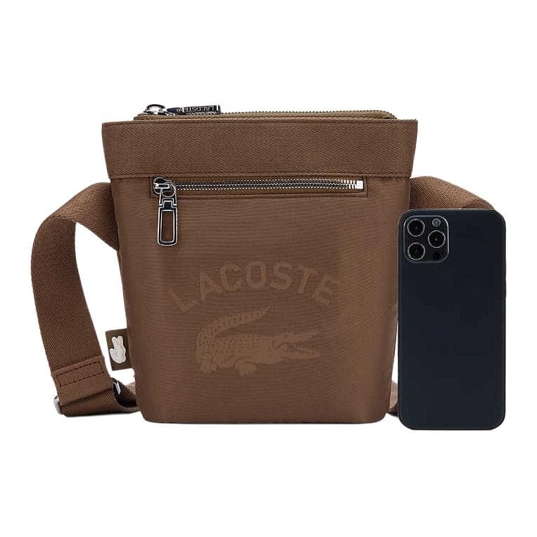 Сумка через плечо lacoste Сумки кросс-боди Темно-кофейный Унисекс - изображение 2