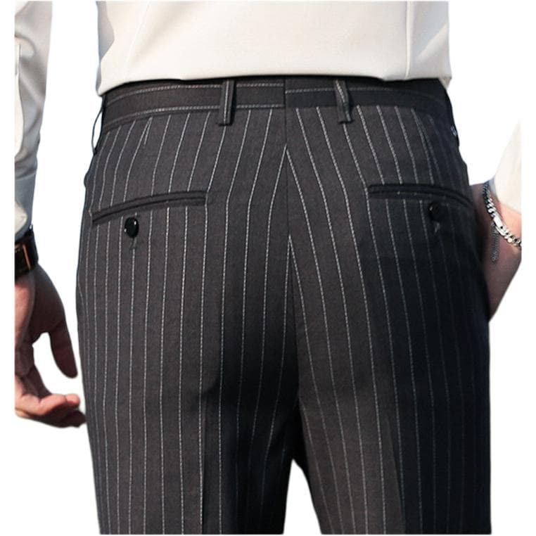 PIERRE CARDIN Black Gray Color Мужской Платье Брюки - изображение 2