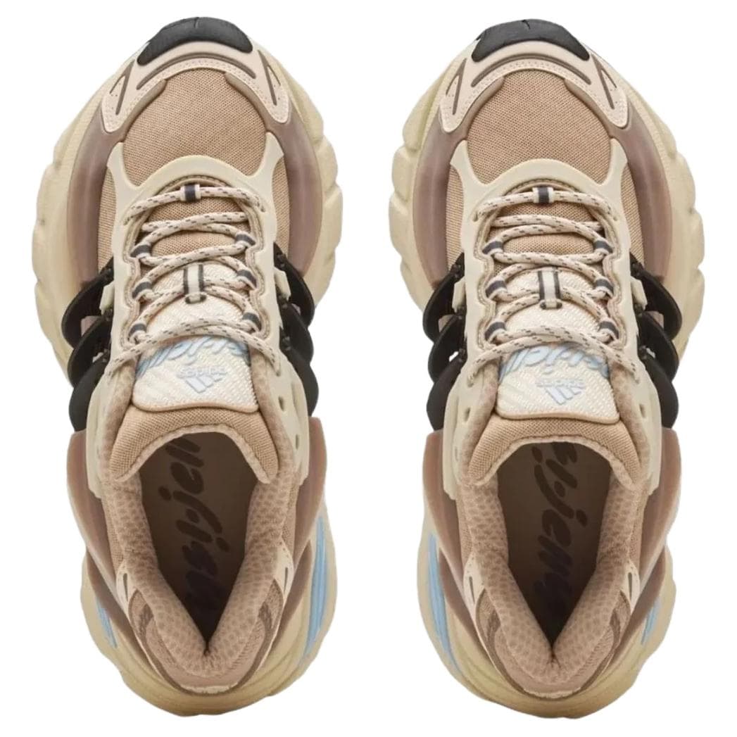 Кроссовки Adidas X Pharrell Williams Adistar Jellyfish Low Топ Массивные кроссовки Унисекс Экрю - изображение 3