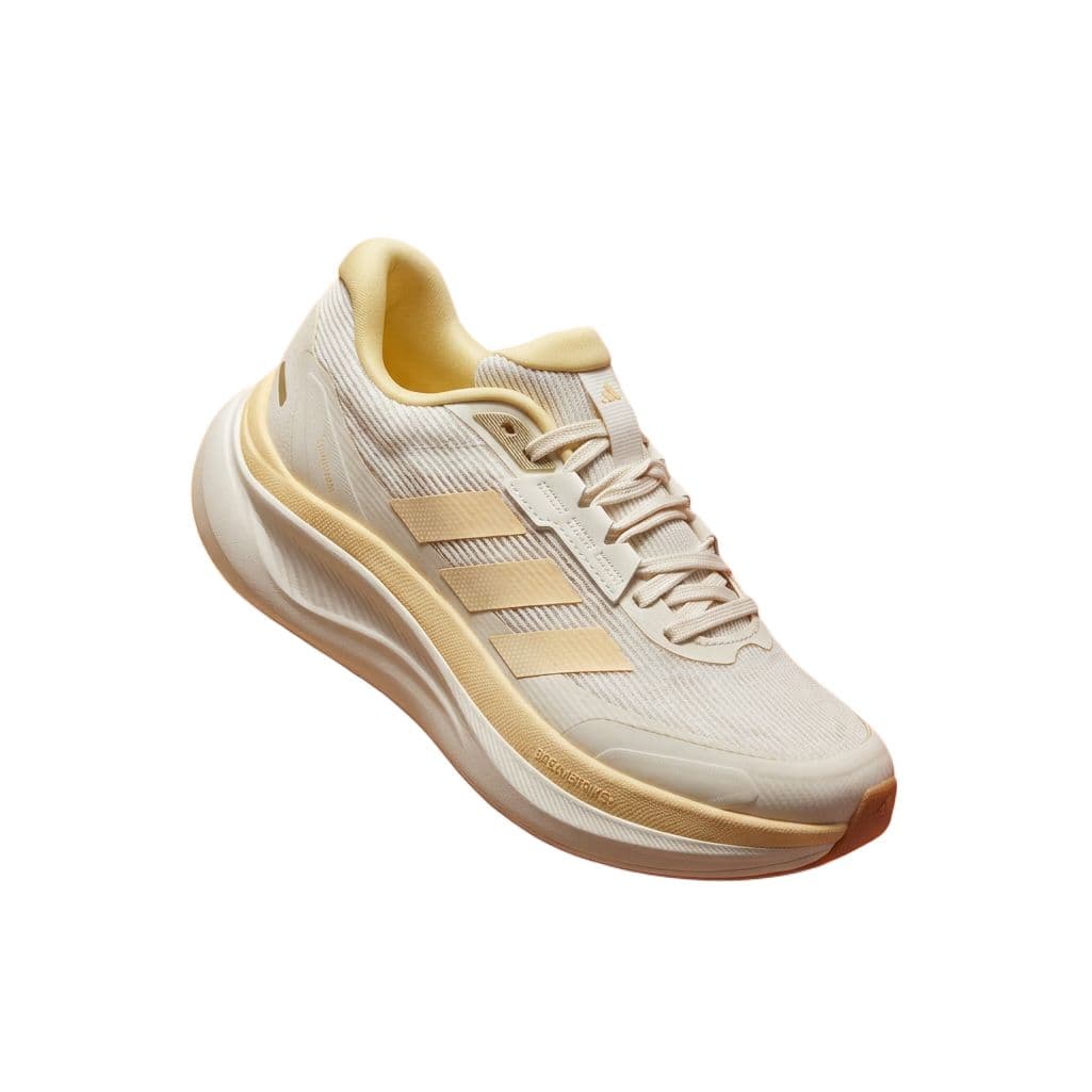 Кроссовки для бега Adidas DREAMCUSHION Беговые кроссовки Низкие Топ Экрю Желтый Женские - изображение 3