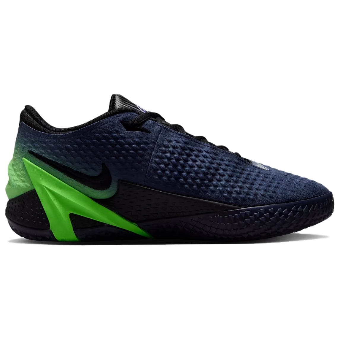 Кроссовки для баскетбола NIKE Ja 4 Устойчивые к истиранию Поддержка Отскок Сцепление Низкие Баскетбольные кроссовки Мужские Зеленые Черные - изображение 2