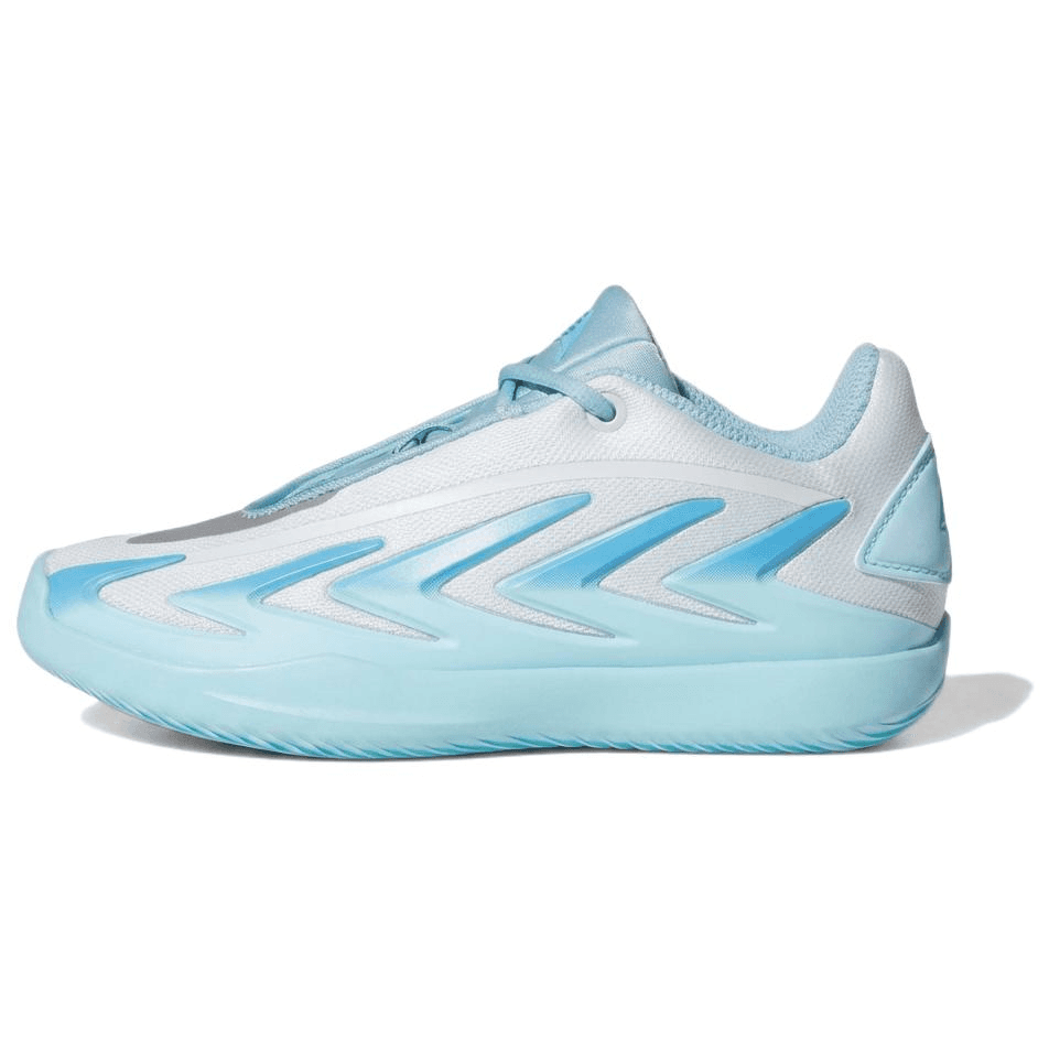 Кроссовки для баскетбола Adidas AE 3 Детские баскетбольные кроссовки Low Топ Белый и синий цвет Kids - изображение 1
