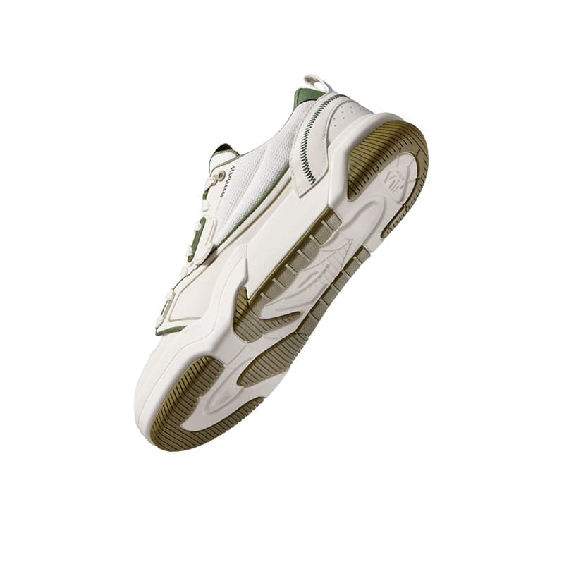Кроссовки FILA FUSION GRIND Jump Skateboard Shoes Скейтборд Кроссовки Низкий Верх Плюшевая Пряжа Белый Яшма Мужской - изображение 6