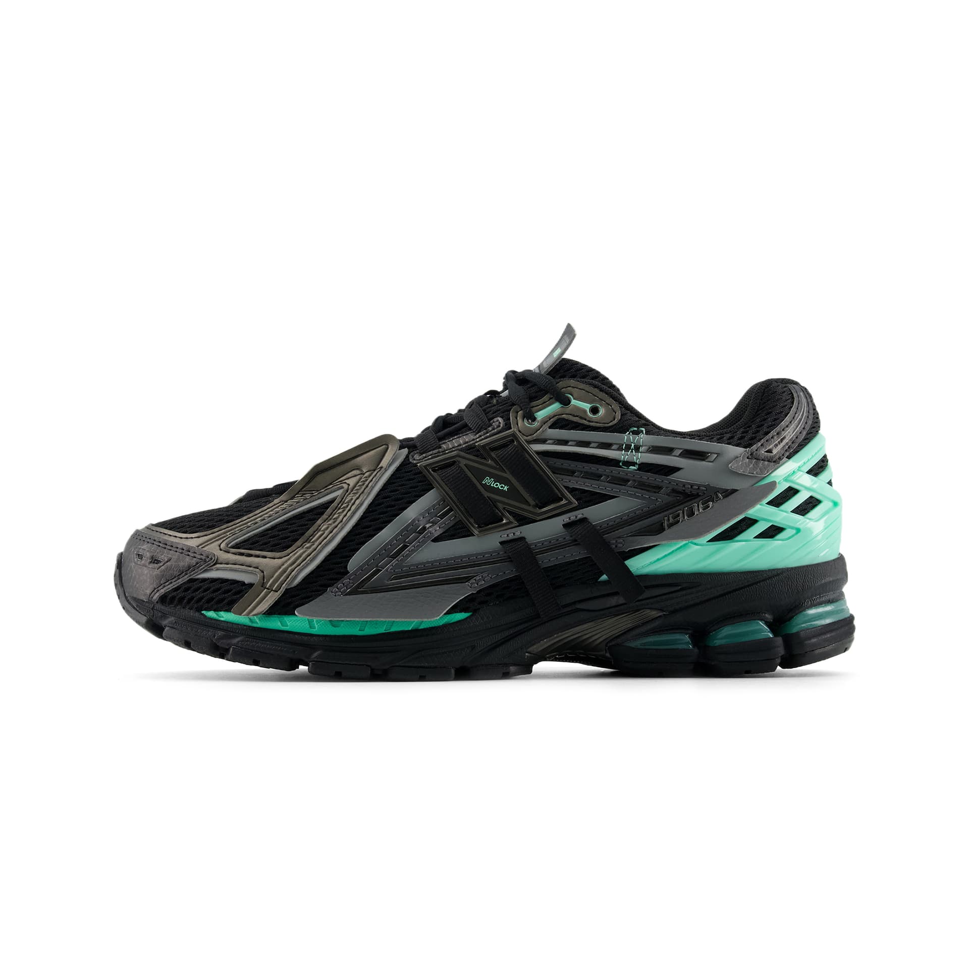 Кроссовки New Balance 1906A массивные кроссовки низкий топ черный светло-зеленый унисекс - изображение 1