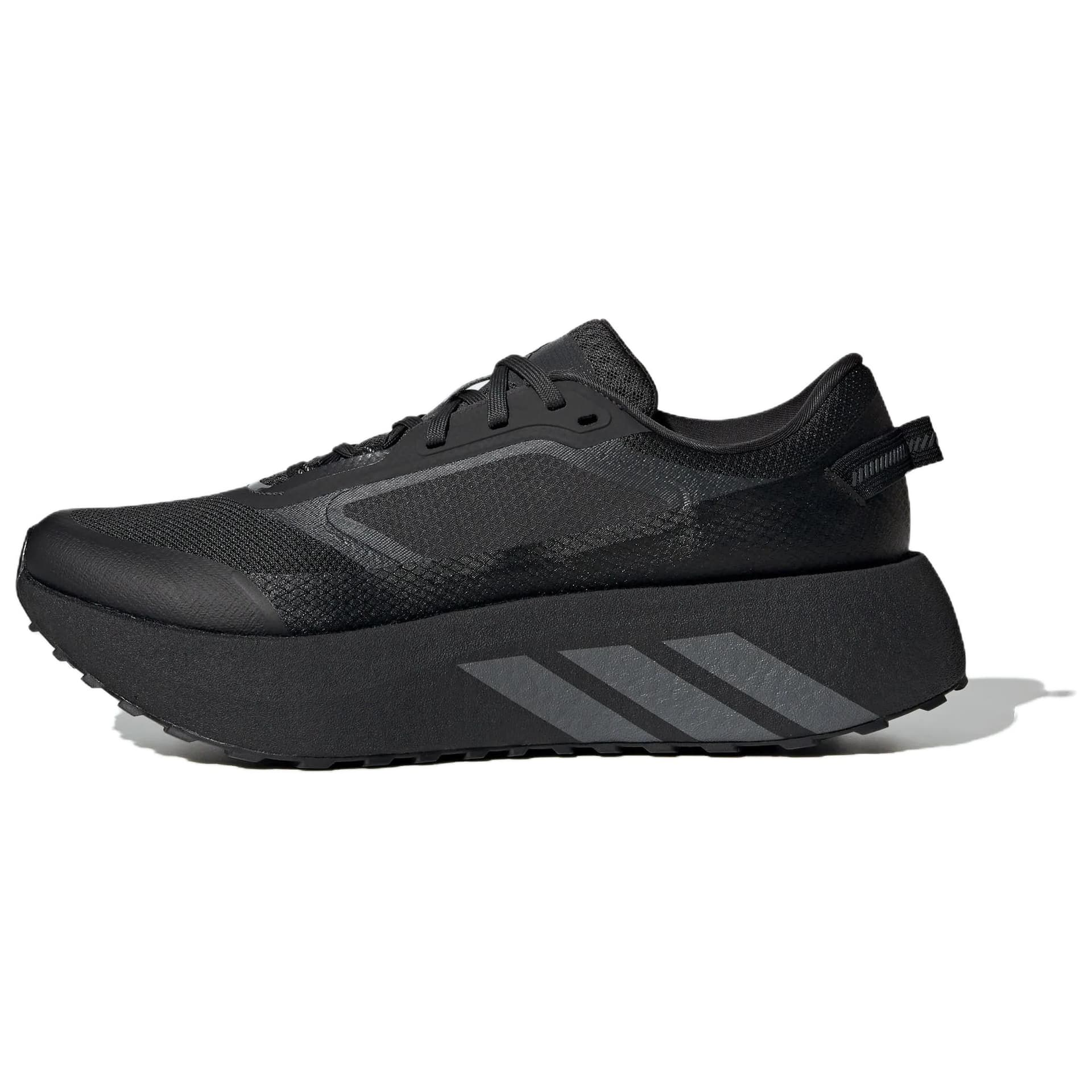 Кроссовки для бега Adidas HYPERBOOST Беговые кроссовки Низкий Топ Угольный Черный Темно-Серый Черный Мужской - изображение 1