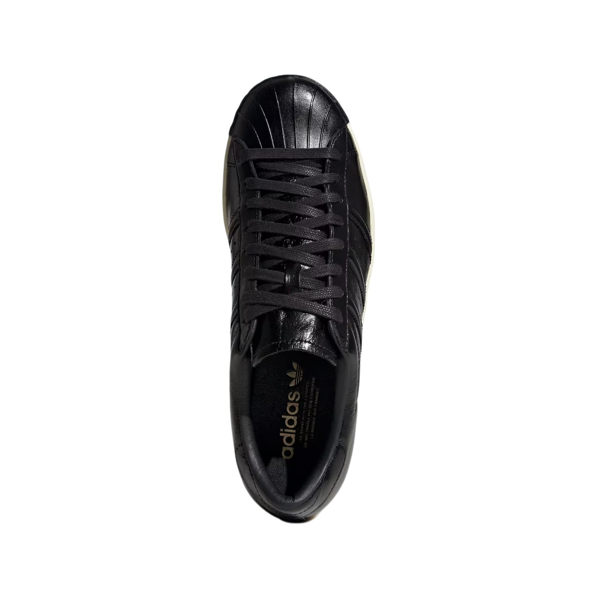 Кроссовки Adidas Originals Superstar Кеды для скейтбординга Low Топ Черный мужской - изображение 3