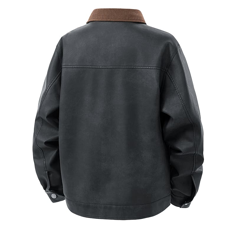 Кожаная куртки PIERRE CARDIN Мужской Кожаные куртки - изображение 2