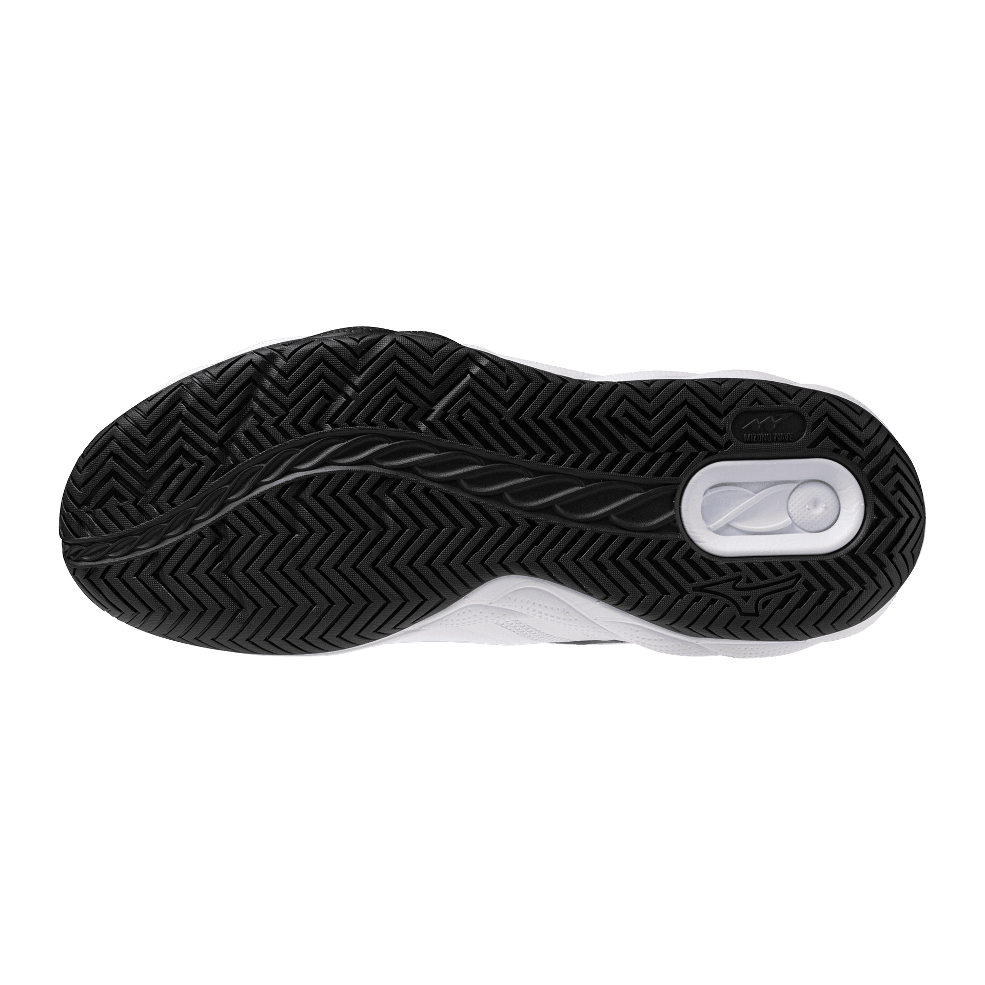 Кроссовки для тенниса Mizuno WAVE ENFORCE COURT Теннисные кроссовки Низкий топ Белый черный 61GA263209 Мужской - изображение 5