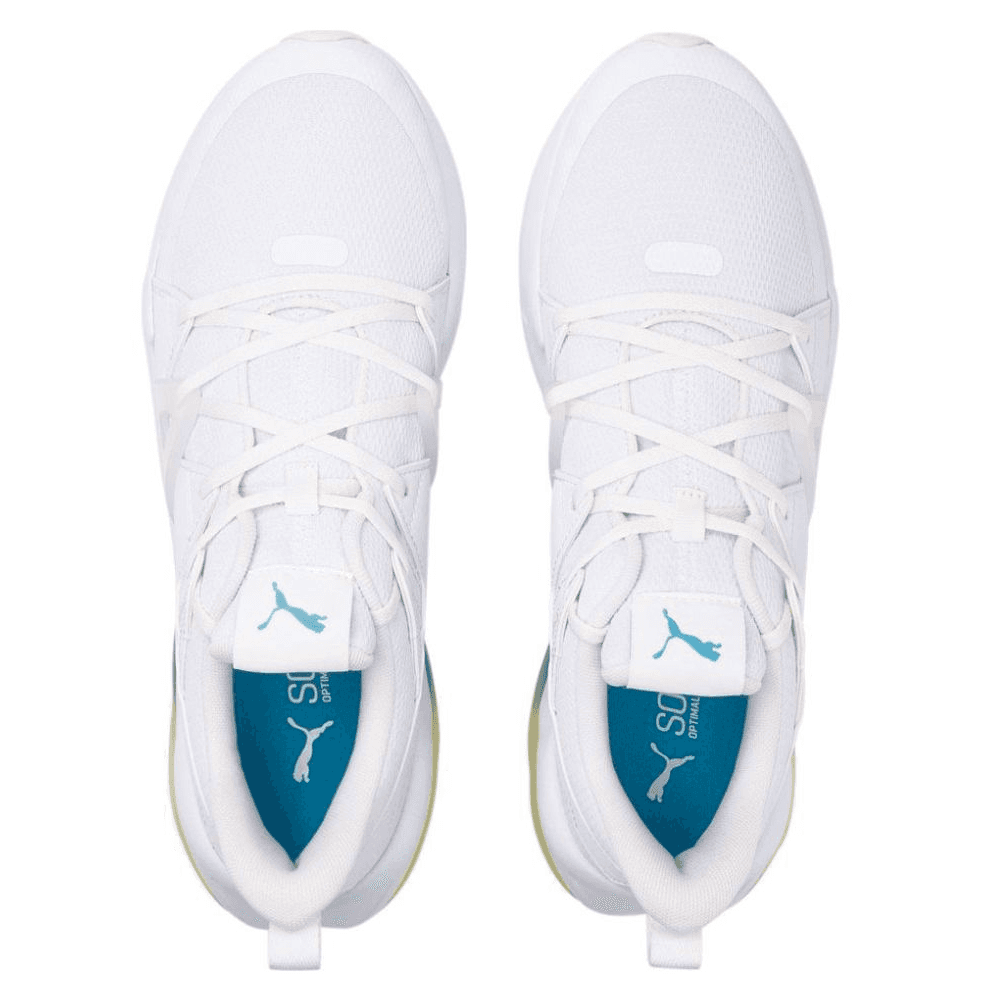 Кроссовки для спортзала PUMA Cell Fraction Low Топ Кроссовки для тренировок Мужские Белые - изображение 2
