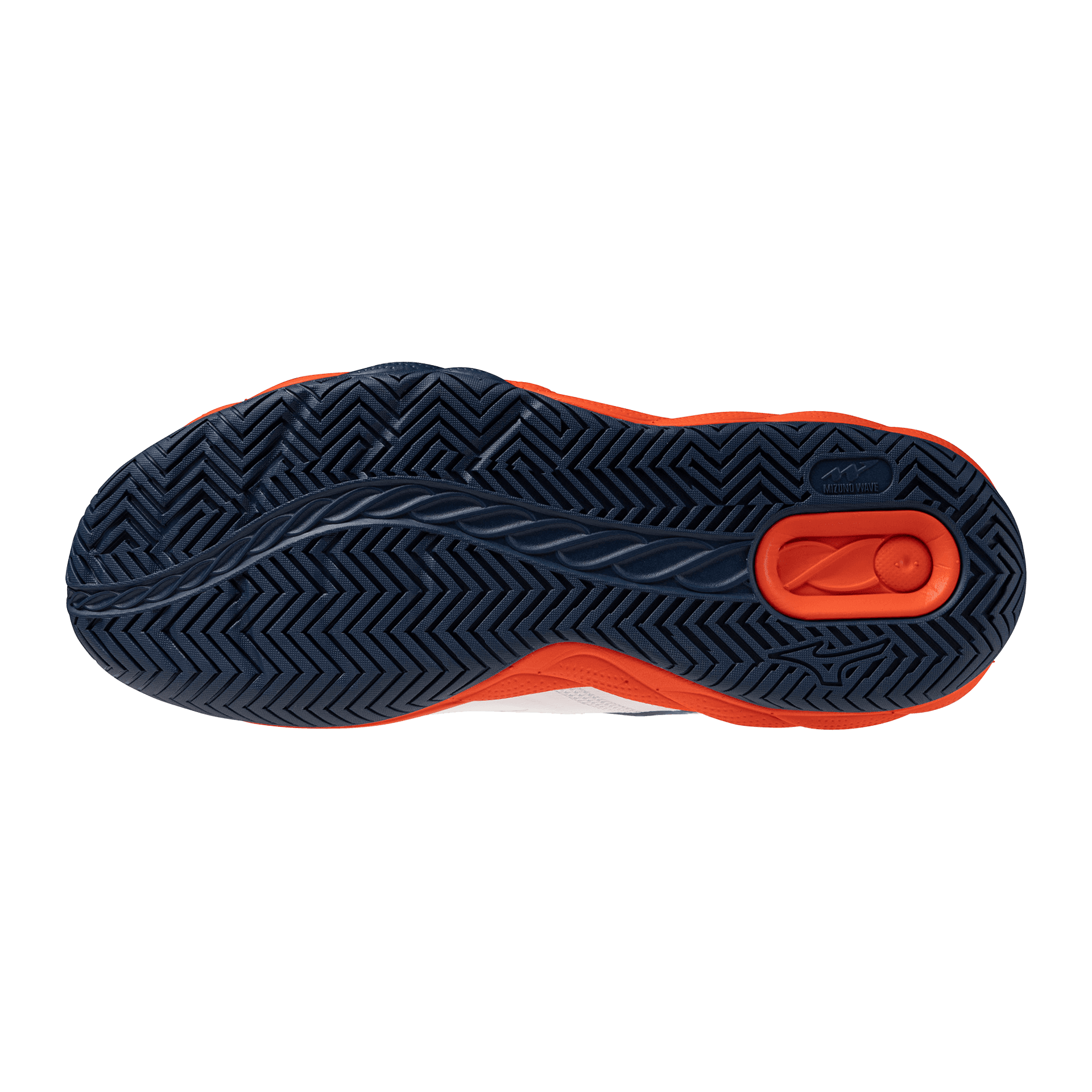 Кроссовки для тенниса Mizuno WAVE ENFORCE COURT Теннисные кроссовки Низкий топ Белый Темно-синий 61GA263202 Мужской - изображение 5