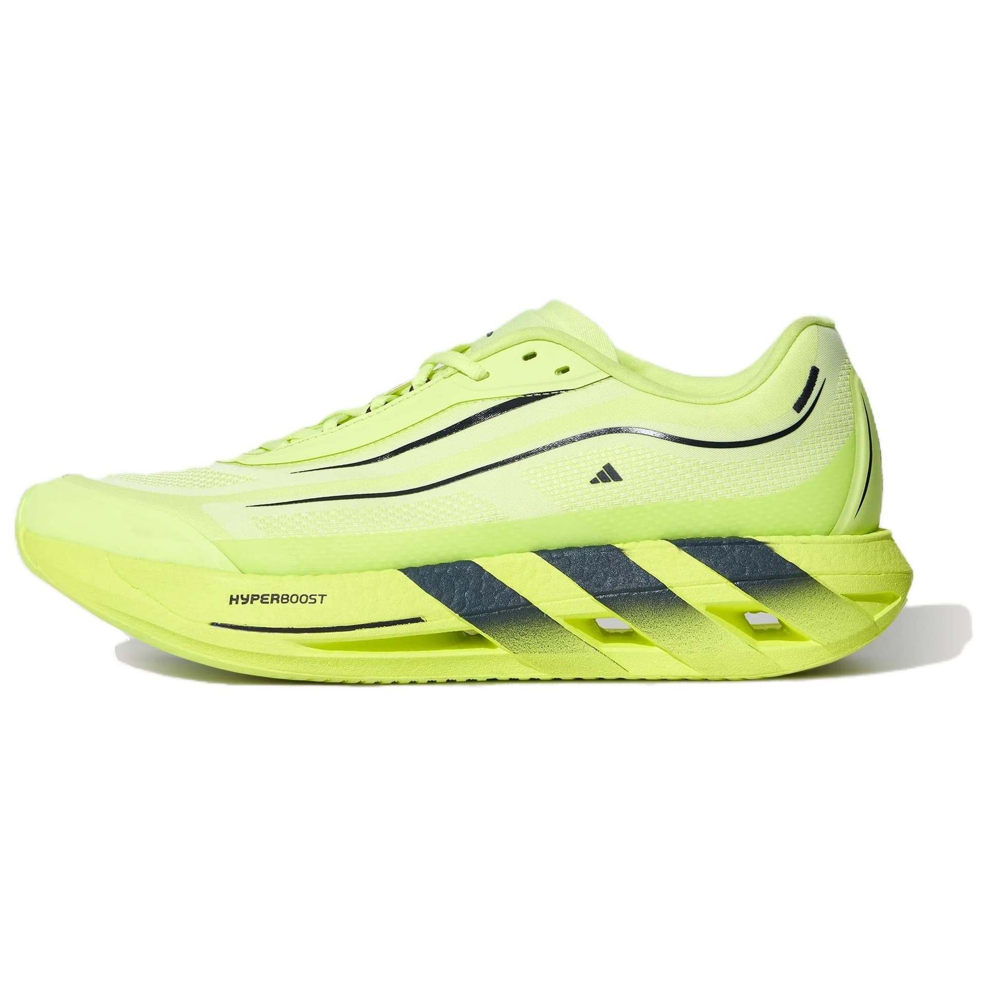 Кроссовки для бега Adidas HYPERBOOST Беговые кроссовки Низкий Топ Флуоресцентный Тартразин Унисекс - изображение 1