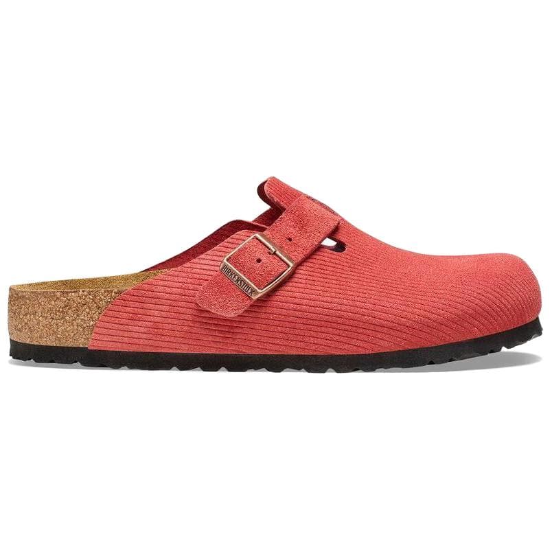 Сандалии Birkenstock Замша Закрытые тапочки Унисекс Розовый Узкая версия - изображение 2