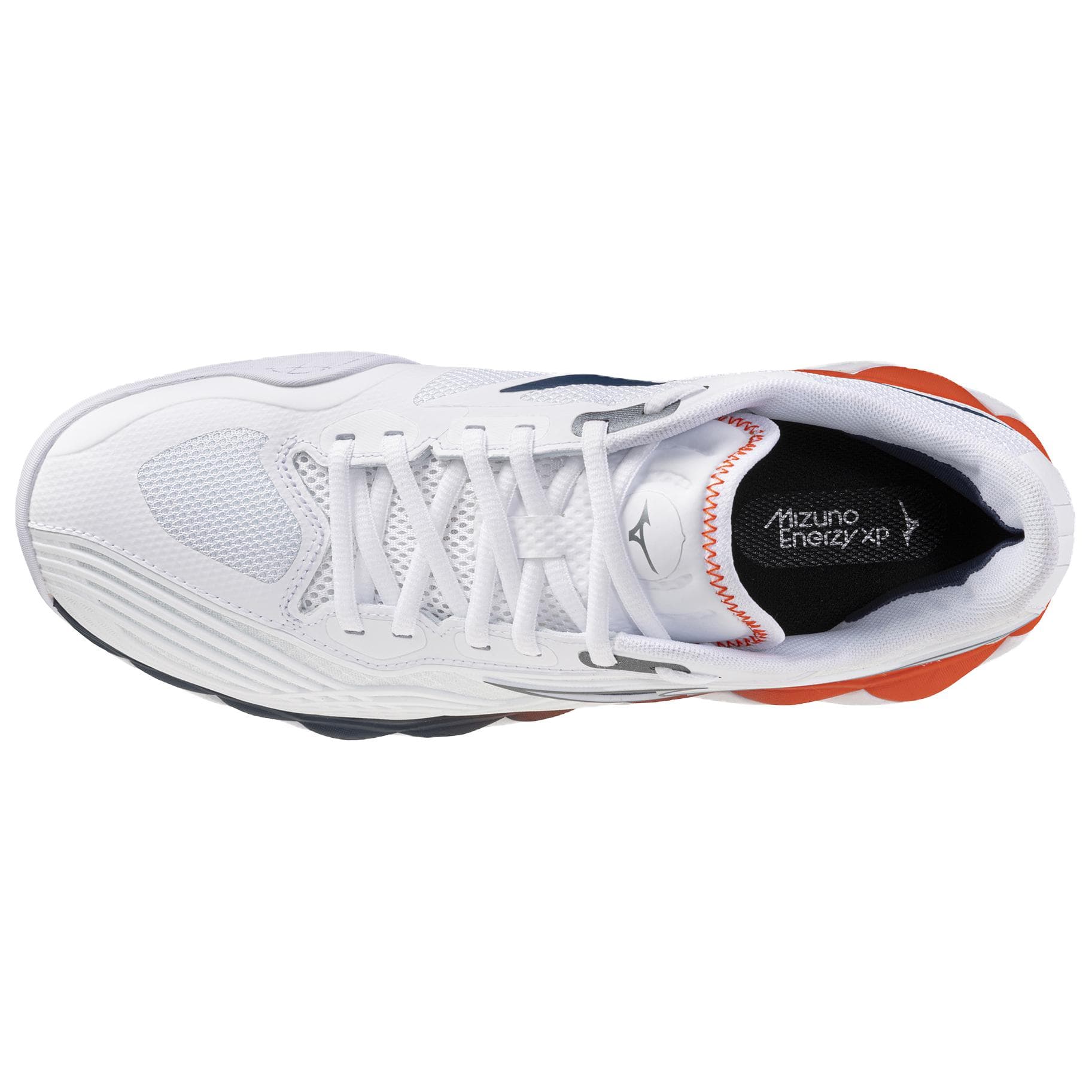 Кроссовки для тенниса Mizuno WAVE ENFORCE TOUR 2 Теннисные кроссовки Низкий топ Белый Синий и Оранжевый Многоцветный 61GA260002 Мужской - изображение 3