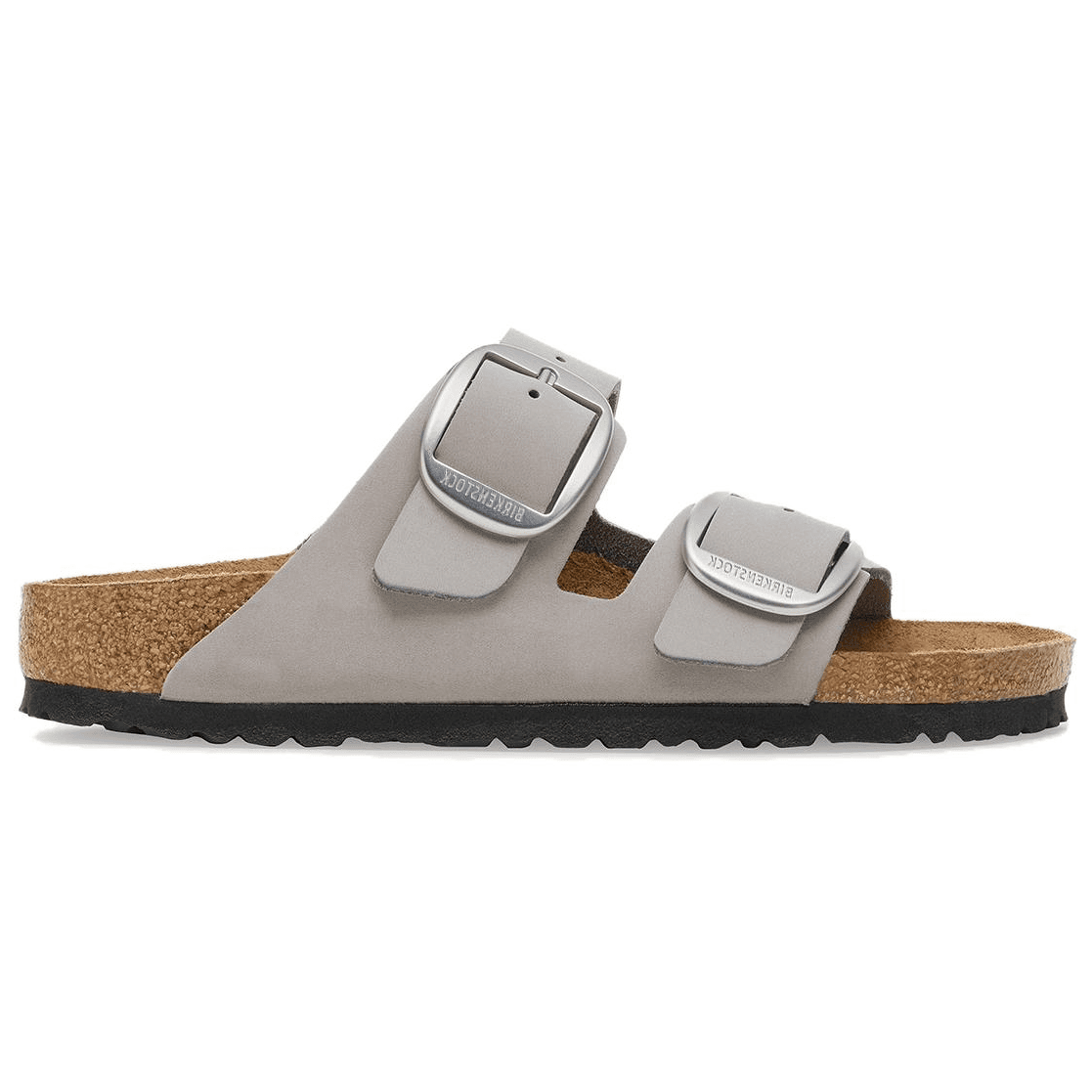 Сандалии Биркенсток Arizona Дышащая Обувь Birkenstock Женская Лаймово-Серый Узкий Версия - изображение 2