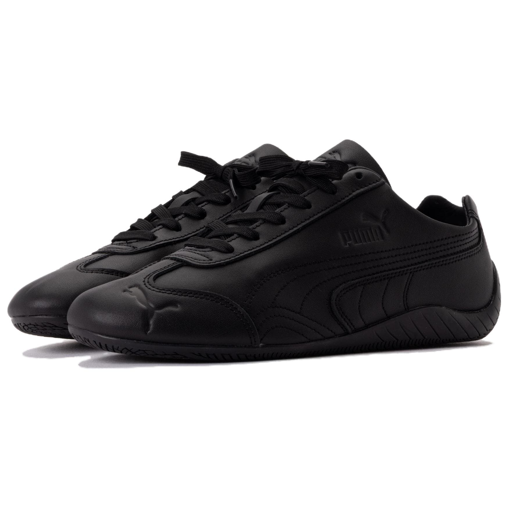 Кроссовки PUMA Speedcat Покрытие Поддержка Баланс Low Топ Повседневная обувь Унисекс Черный - изображение 2
