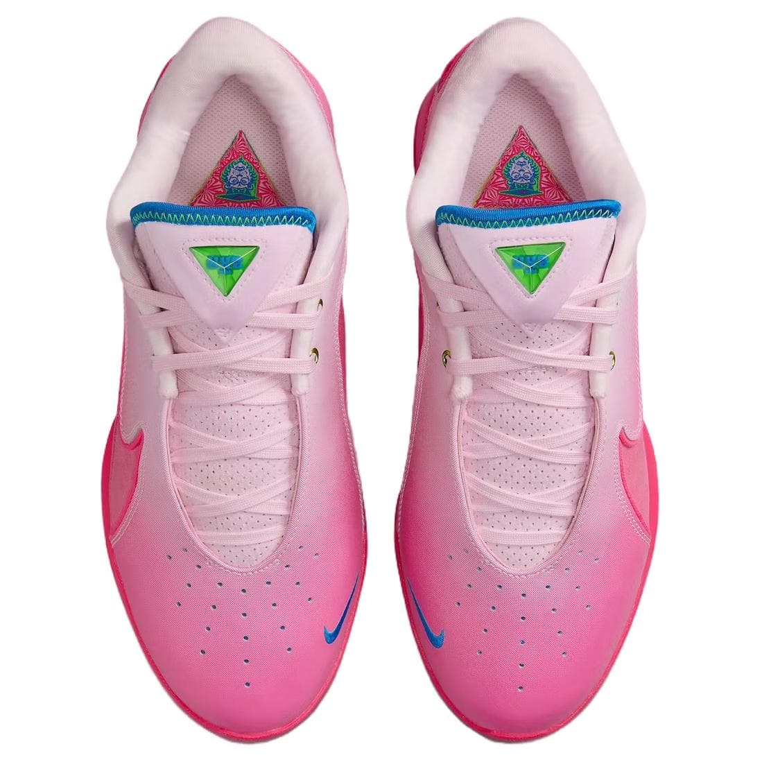 Кроссовки для баскетбола Nike LeBron 22 Low Топ Баскетбольные кроссовки Мужской Розово-белый - изображение 4