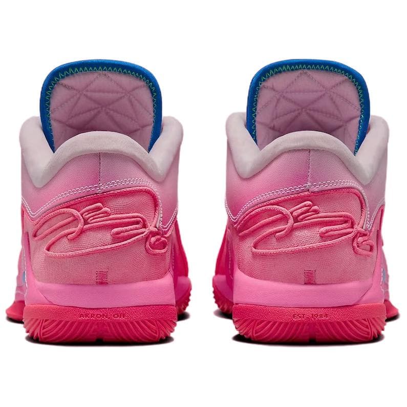 Кроссовки для баскетбола Nike LeBron 22 Low Топ Баскетбольные кроссовки Мужской Розово-белый - изображение 5